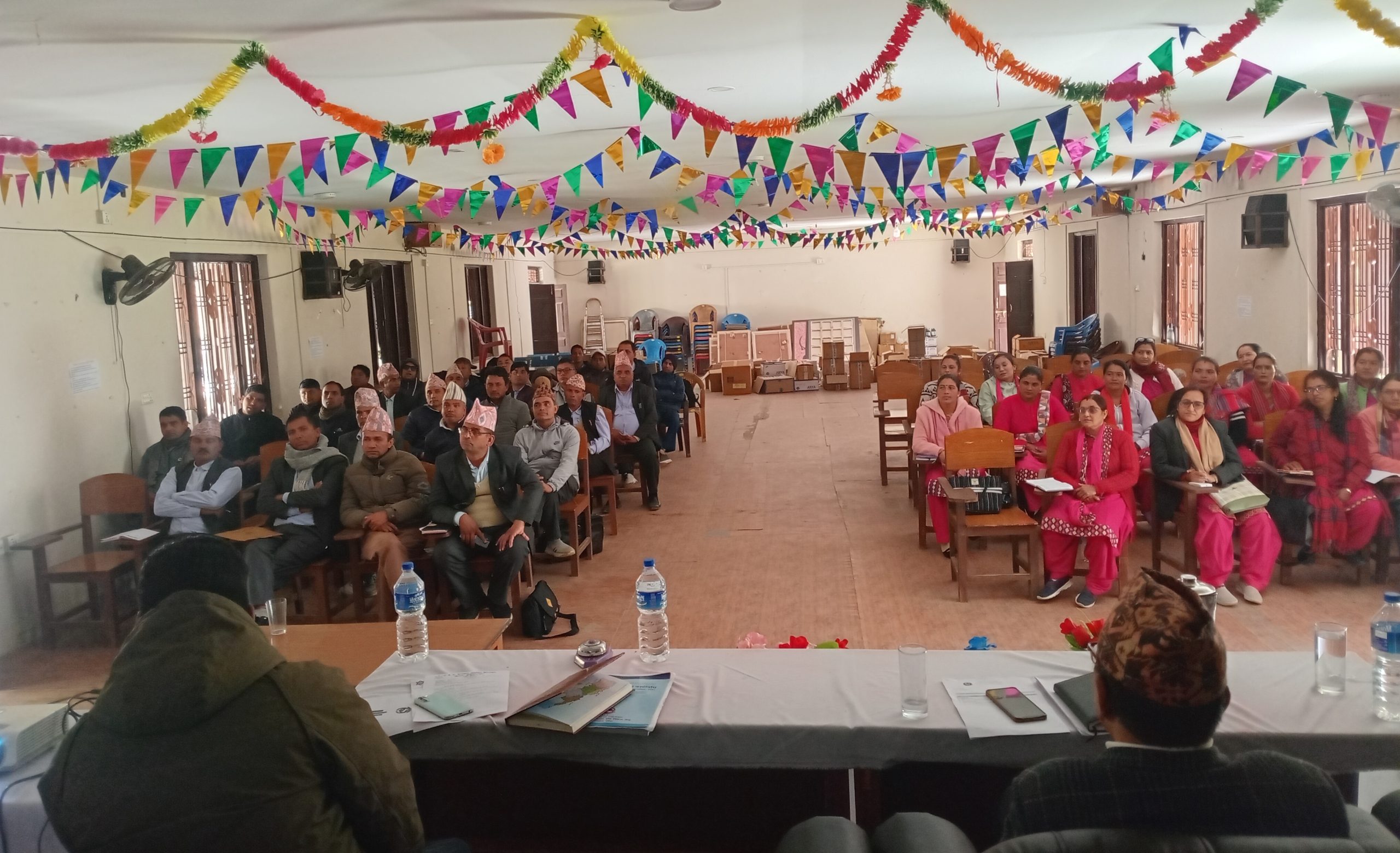 झिमरुक गाउँपालिकामा शैक्षिक गुणस्तर सुधार गर्न छलफल