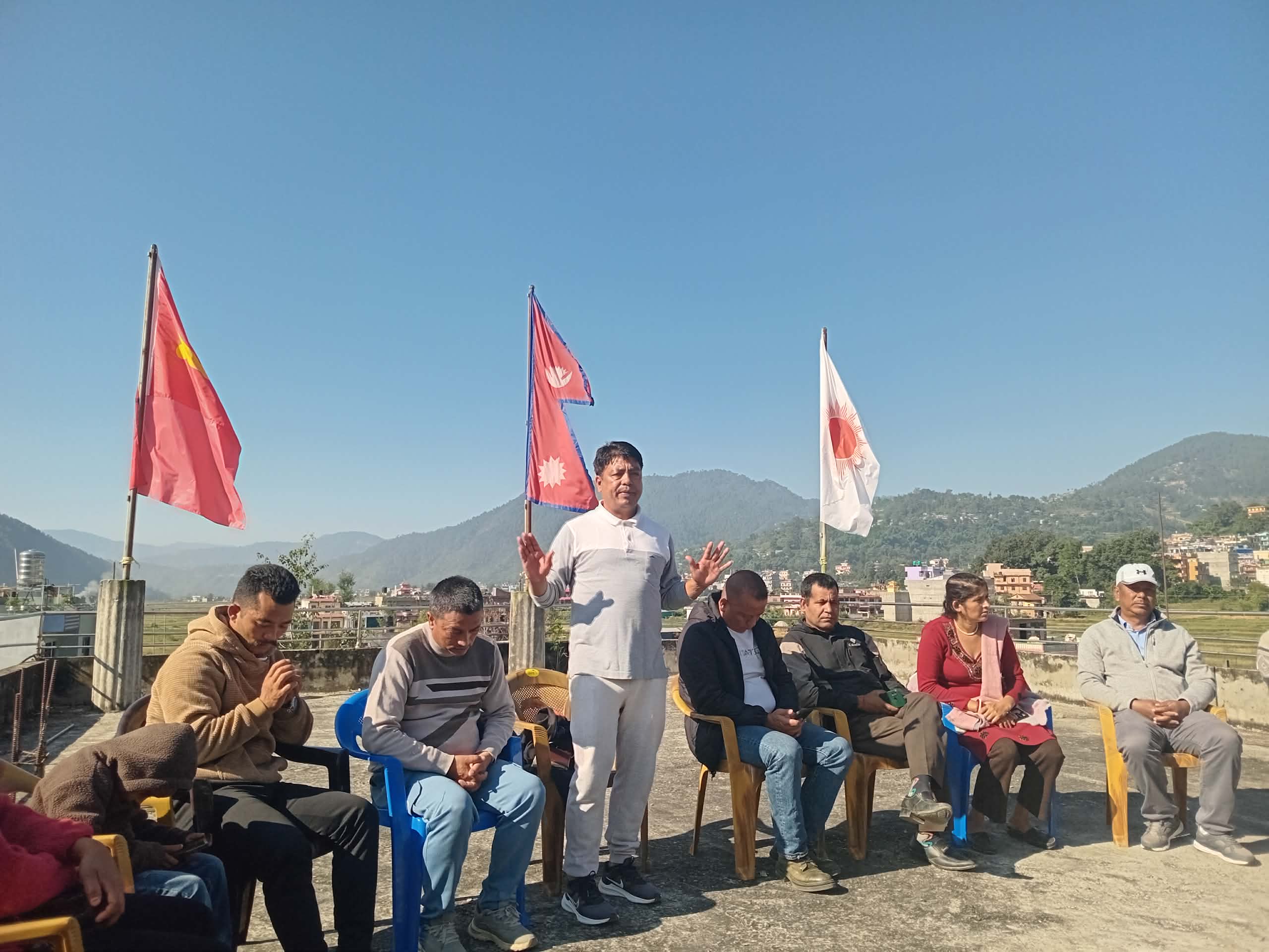 कात्तिक २९ गते एमालेको प्यूठानमा सद्भाव र्याली गर्ने, तयारी बैठक सम्पन्न