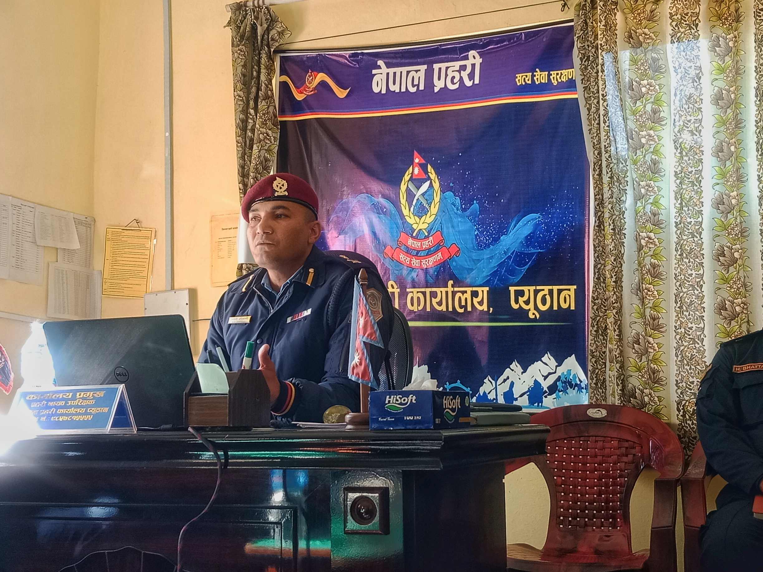 प्यूठान प्रहरीको तीन महिनाको रिर्पोट सार्वजनिक, चुनावी सुरक्षा योजना तयार