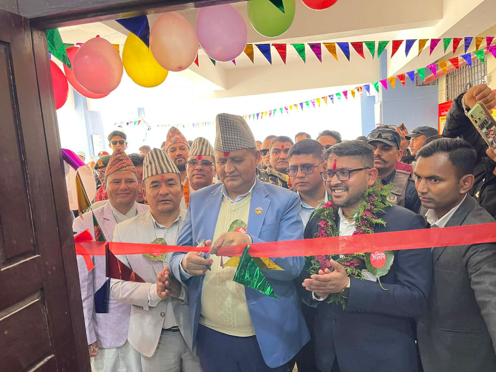 रुकुम पूर्व अस्पतालको नवनिर्मित भवन उद्घाटन