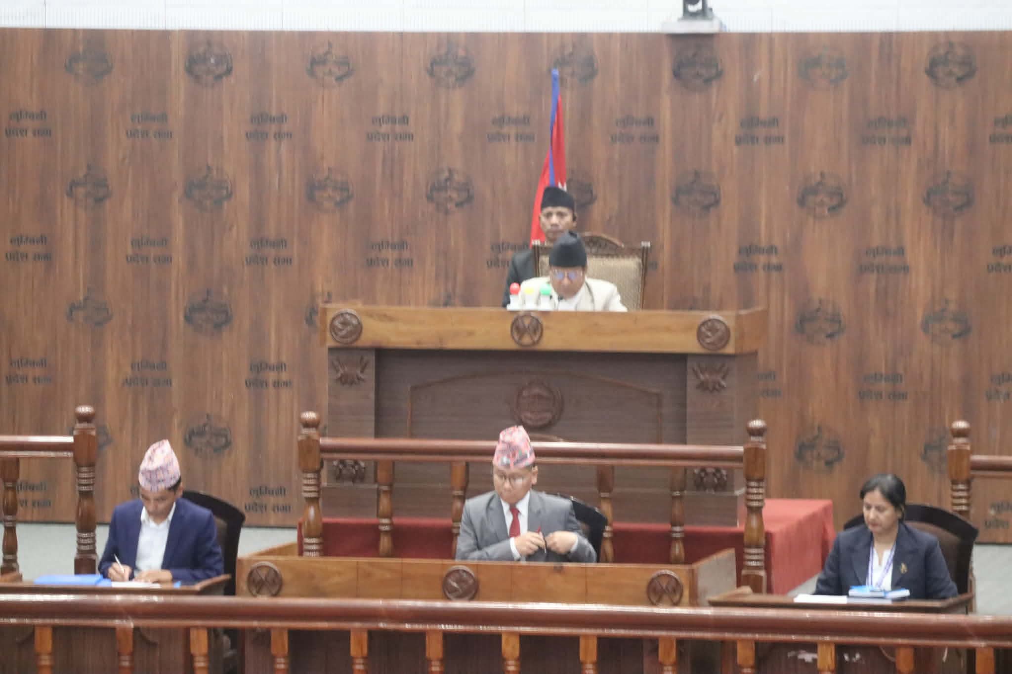 लुम्बिनी प्रदेश सभा बैठक आज पनि बस्दै