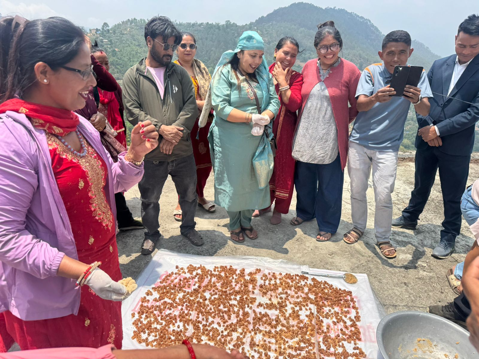 किसानलाई अदुवा बाली प्रशोधन तथा क्याण्डी बनाउने तालिम