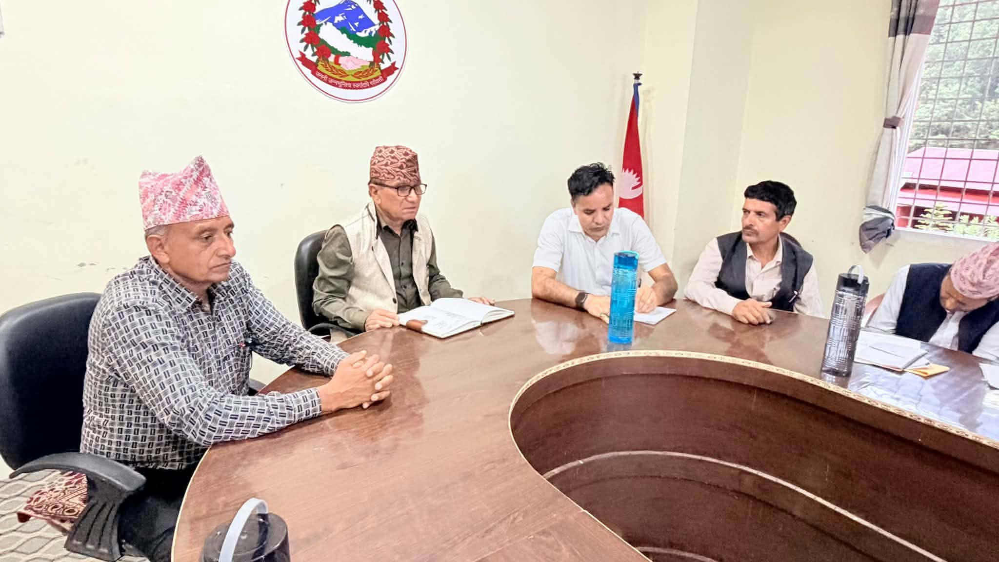 विपद् बाट हुने क्षति न्यूनीकरण गर्न पालिकाको तयारी