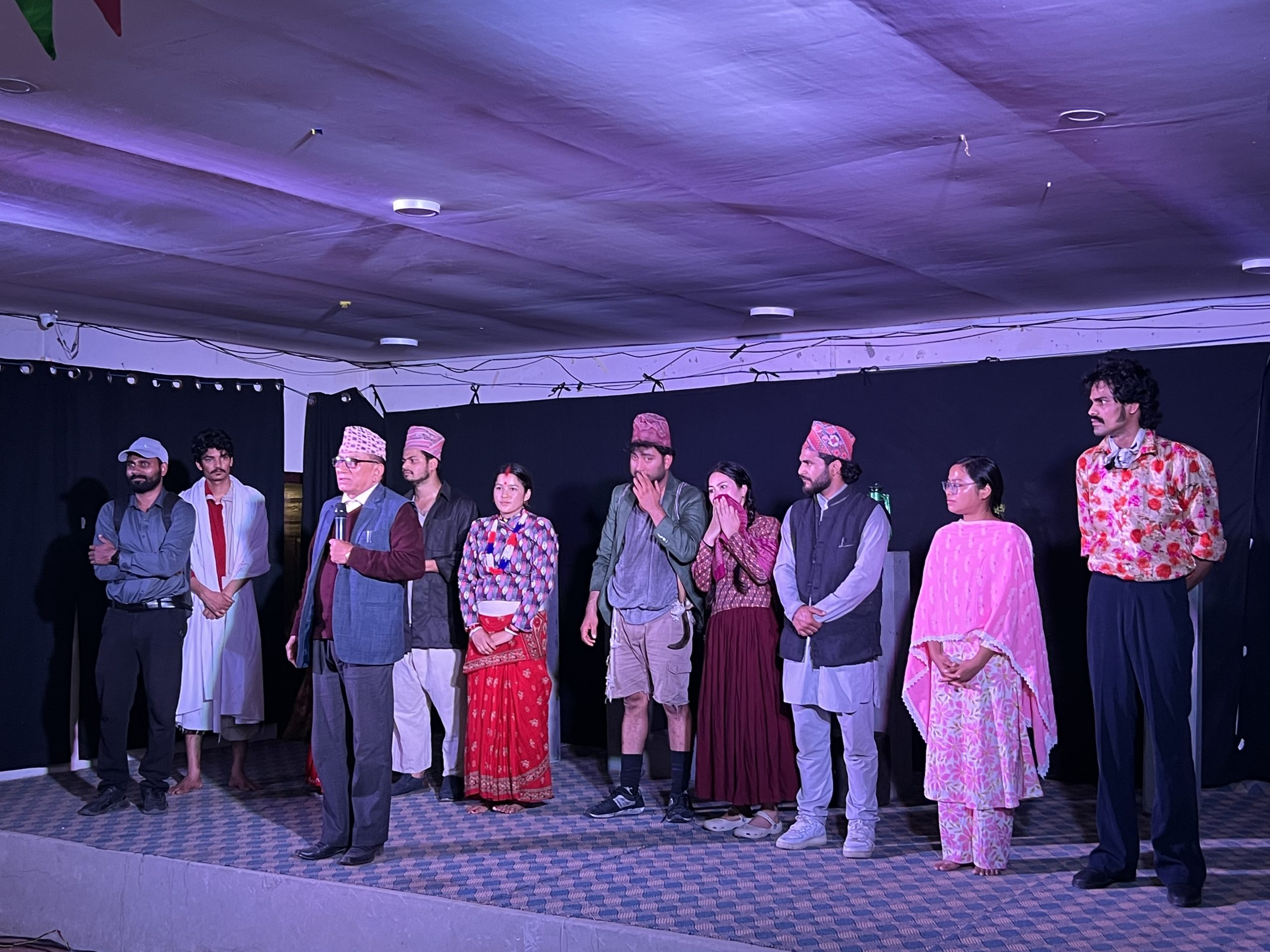 झिमरुकम सामाजिक सशक्तीकरण र स्वास्थ्य सम्बन्धी सचेतनामूलक ‘फर्किने बाटो’ नाटक प्रदर्शन