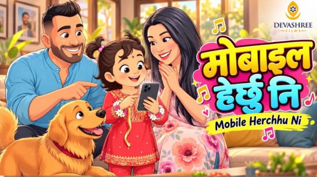 बालगीत ‘मोबाइल हेर्छु नि !’ सार्वजनिक